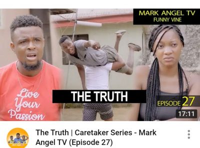 mark angel comedy 2023 caretaker series